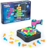 Educational Insights Design & Drill Brightworks, STEM Learning with Toy Drill, 53 Pieces, Ages 3+, Multicolored