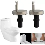 Toilet Seat Hinges Toilet Seat Hinge Hinges Replacement Toilet Top 2PCS