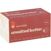 Essentials Unsalted Butter 500g