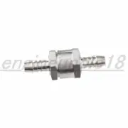 6mm 1/4" Aluminium Alloy Fuel Non Return One Way Check Valve Petrol Diesel