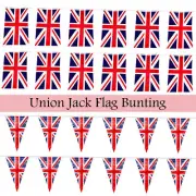 Union Jack Bunting Flag King Charles III Official Birthday Party Decorations