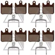 4 Pairs Discos Hope TECH X2 Disc Brake Pads TechX2 Made With Kevlar Bike MTB DH