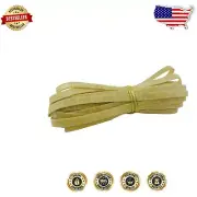 Versatile Rawhide Lace Hanks 1/2" x 50" – Perfect for Crafts & Repairs