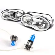 Sirius NS119 dual fog driving light pair + replacement H3 white bulb x2pcs ε