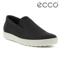 在飛比找momo購物網優惠-【ecco】SOFT 7 W 柔酷經典套入式休閒鞋 女鞋(黑