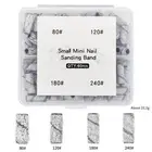 Durable Nail Polish Sanding Files Mini Nail Sanding Bands Nail Drill Bits