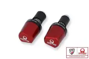 CNC Racing Universal "LOOK" Handlebar End - Pramac Edition - Red