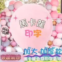 在飛比找蝦皮購物優惠-DIY客製 馬卡龍 氣球 愛心氣球 圓形氣球 生日氣球 數字