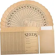 200pcs Envelopes Kraft Paper 200 Pieces Brown Paper Wrapping Paper Coin Envelopes Paper Towels Bulk Tape Tip Envelopes Paper Envelopes Mini Packing Envelopes Mailing Envelopes Generic