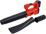 ESYSMSTaz Electric Leaf Blower,21V Electric Cordless Leaf blowers,Home Garden Leaf Blowing Aspirator Electric, for Patio Cleaning, Lawn Care, Blowing Leaves and Snow,with Battery Charger