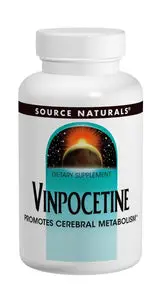 Source Naturals Vinpocetine 10mg 120 Tablets - Dietary Supplement