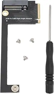 for Rog Ally Handheld Conversion 2230 to 2280 SSD Expansion Board, 90 Degree Converter Adapter Board, NVME M Key NGFF M.2 PCIE 4.0 3.0 Transfercard