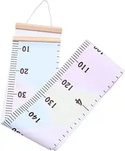Kisangel Growth Height Chart Boys and Girls Room Decor Wall Art Measurement Hanging Chart Home Decor Wall Art