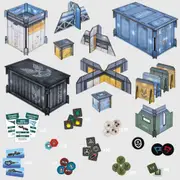 HALO Flashpoint - UNSC Base Terrain Set