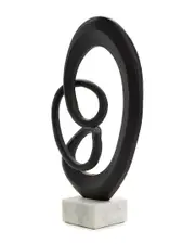 Tozai Infinity Sculpture On Marble Base