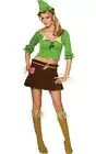 The Wizard Of Oz Scarecrow Ladies Fancy Dress Halloween Costume Size S New