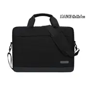 Laptop Sleeve briefcase Carry Bag for Macbook Dell Sony HP Lenovo 15.6" inch-Black