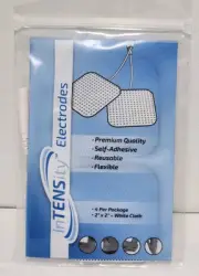 25 Pack (New) InTENSity Electrodes 2"x 2" For Tens Unit - 4 pads/pack
