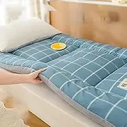 Japanese Folding Mattress, futon Floor mat Student Dormitory Comfort Portable Soft and Breathable Tatami Futon Mat Guest Mattress for Home Camping(B,120 * 200cm)