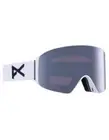 Anon M4 MFI Cylindrical Low Bridge Goggle 2025 | White w/ Perceive Sunny Onyx