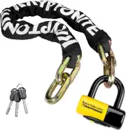 Kryptonite New York FAHGETTABOUDIT 1410 Bike Chain Lock, 3.28 Feet Long 14mm Ste