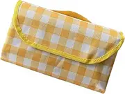 Thick Waterproof Picnic Mat - Rattle Blanket, Beach Park Rug, Outdoor Purse Cover, Hard Mat for Garden Parties, Camping Adventures or Hiking, Used on Grass, Sand or Paths
