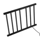 Smart Drying Towel Rack Elegant Black EU Plug 220V