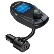 Bluetooth Transmitter Car Bluetooth Adapter, FM Transmitter Wireless Radio Ad...