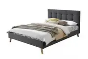 EL Burzaco Fabric Upholstered Bed