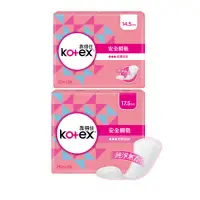 在飛比找蝦皮購物優惠-靠得住 Kotex 安全瞬吸無香護墊 14.5cm/17.5