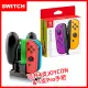 Switch】Joy-Con 原廠左右手把控制器-紫橘(原裝進口)+充電座(副廠)