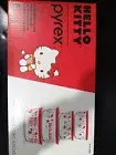 Hello Kitty 8 Piece Pyrex Bowl Set. New!