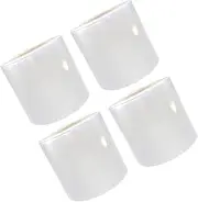 NAMOARLY Food Cling Film 4pcs Stretch Film Wrapper Pallet Stretchable Film Cling for Food Stretch Gauge Wear-Resistant Film for Moving Pe Film Small Roll Wire Film PE Wrapping Film