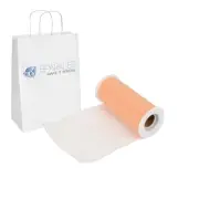 10 pcs Peach 6" x 25 Yd Tulle Fabric Roll Spool Wedding Bow Party Decoration wp