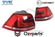 Set Pair LH+RH Tail Light Lamp Tinted For VW Volkswagen Golf MK7 13~17 Wagon (for: Volkswagen)