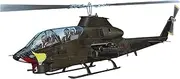 Special Hobby SH32086n 1/32 US Marine Corps Bell AH-1G Cobra Combat Helicopter Marine Corps Navy Specifications Hi-Tech Plastic Model