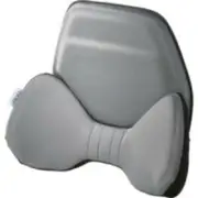 EXGEL Lumbar Support Back Cushion for Driving Car Seat Gray Exgel Polyester