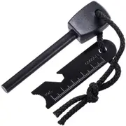 Fire Starter Lighter Magnesium Flint Rod Stone Emergency Survival Camping Hiking