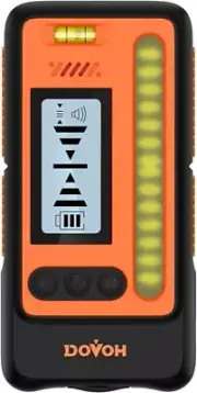 High Accuracy Laser Level Receiver : Dual LCD Display Laser Level Detector 19...