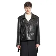 [ANN DEMEULEMEESTER] Anu Perfecto Jacket Black