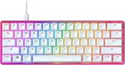 HyperX Alloy Origins 60 (Pink) - Mechanical Gaming Keyboard - Ultra Compact 60 percent Form Factor – HyperX Red Switch (Linear) - Double shot PBT keycaps - RGB LED Backlit