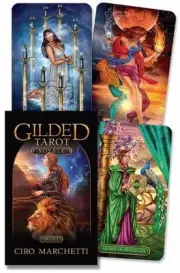 Gilded Tarot Royale Mini by Ciro Marchetti (English) Cards Book