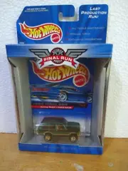 Hot Wheels 1999 Final Run Retiring Model Range Rover