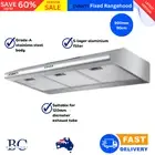 Devanti Fixed Range Hood Rangehood Stainless Steel 900mm 90cm Kitchen Canopy