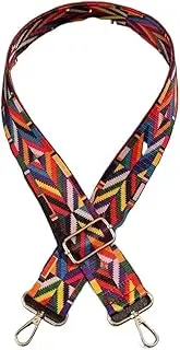 Purse Strap Fashionable and Versatile Shoulder Strap with Ethnic Style Adjustable Replacement Bag and Travel Accessories Straps