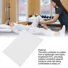 Pillow Protector Bed Bug Water Proof Pillowcase Washable Soft White Pillow E SLS