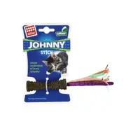 GiGwi Johnny Stick Coloured Paper With Catnip Red