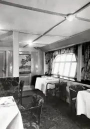 The Dining Room Onboard The Graf Zeppelin In 1929 Zeppelin OLD PHOTO