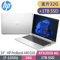 在飛比找PChome24h購物優惠-HP ProBook 440 G10 8G0L4PA(i7-