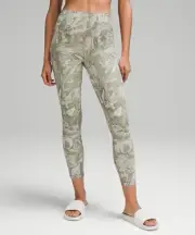 Lululemon Align HR Pant 25”- Size 4 MTLS Green